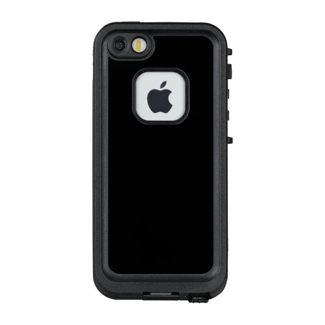 Black-black, simply elegant LifeProof iPhone case (Back)