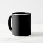 Black-black, simply elegant mug<br><div class="desc">Black-black,  simply elegant solid black colour.</div>