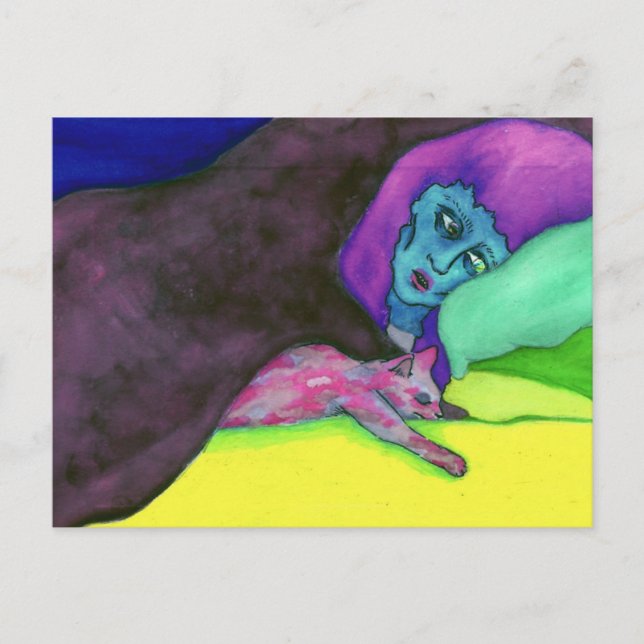 Black Blanket 2 Postcard (Front)