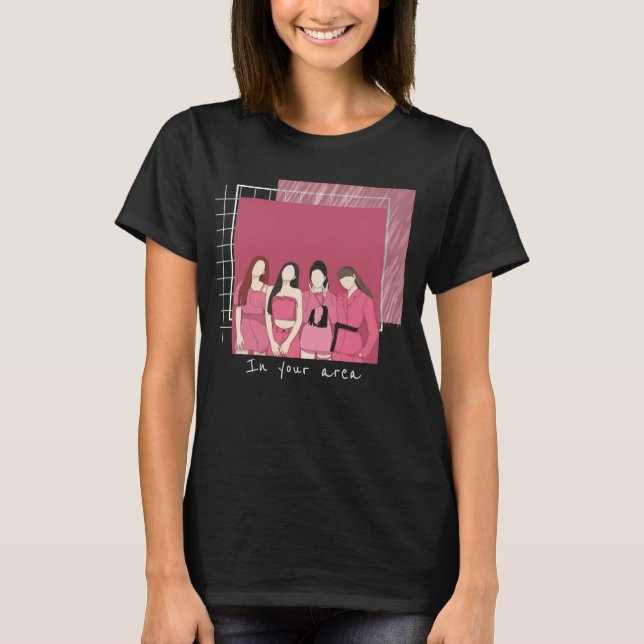 Black Blink's T-shirt by Liv (Front)