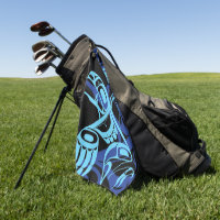 Black Blue Haida Eagle Thunder Bird Native Art
