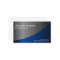 Black & Blue Stainless Steel Curved, Business Card