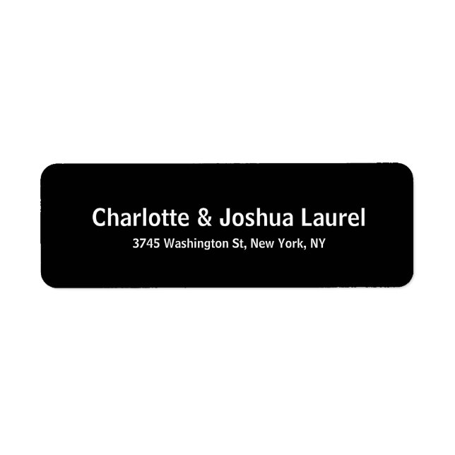 Black Bold Text Creative Stylish Elegant Family (Front)