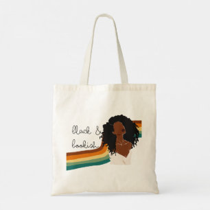 Black Book Lover Gift for Teens, Women Tote Bag