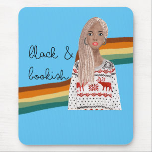 Black Book Lover Mouse Pad