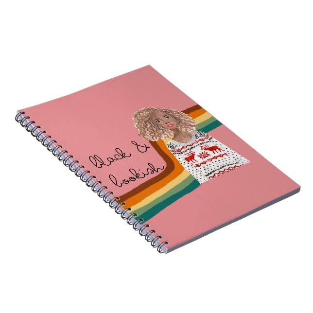 Black Book Lover Notebook (Right Side)