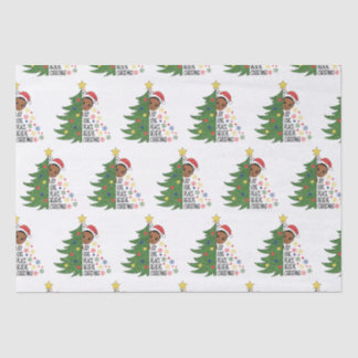 Black boy birthday gift melanin boys Christmas Tissue Paper