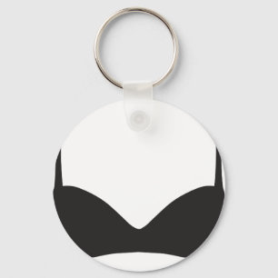 Black Bra Keychain