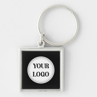 Black Branded Logo | Corporate Business Company Ba Keychain