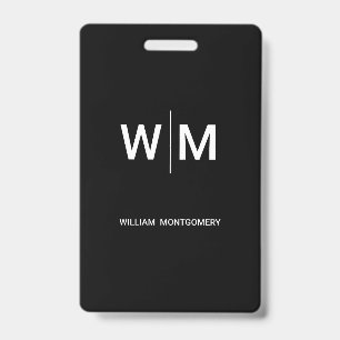 Black Branded Logo   Corporate Business Company Badge