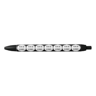 Black Branded Logo   Corporate Business Company Ink Pen