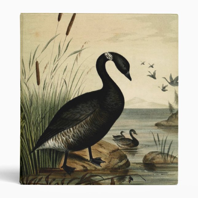Black Brant Goose Binder (Front)