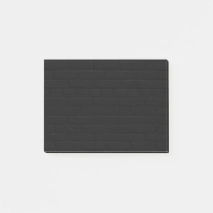 Black Brick Wall  Post-it Notes