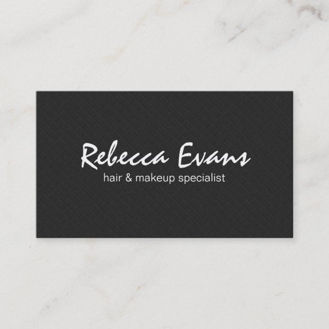 Black Bricks Business Card (Front)