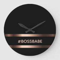 Black bronze bossbabe motivational elegant
