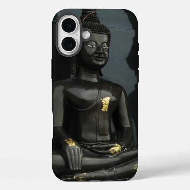 Black Buddha ... Nong Khai, Isaan, Thailand Case-Mate iPhone Case (Back)