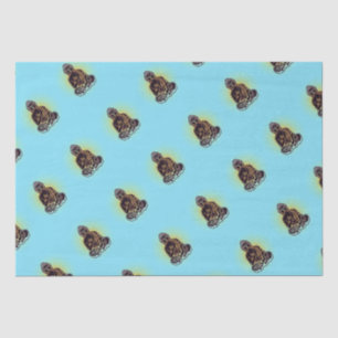 Black Buddha Power Tissue Paper