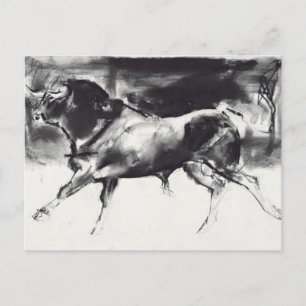 Black Bull Postcard