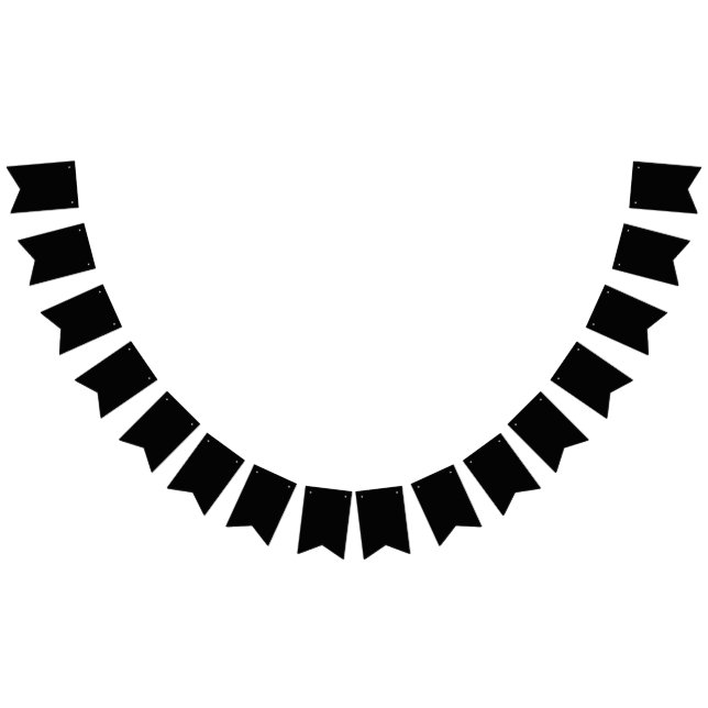 Black Bunting Flags (All)