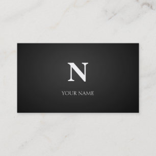 Black Business Card