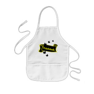 Black Butterfly and Fidelidad Kids Apron