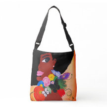 Black Butterfly - Crossbody Bag