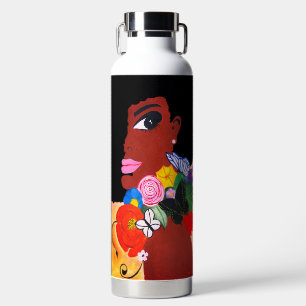 Black Butterfly -  Water Bottle