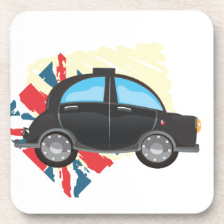 black cab coaster