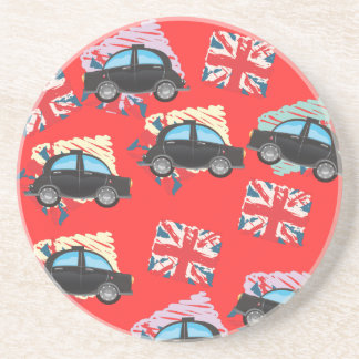black cab coaster