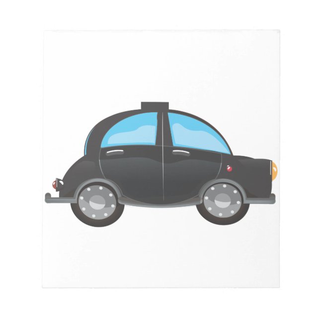 Black Cab Notepad (Front)