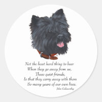 Black Cairn Terrier Rainbow Bridge