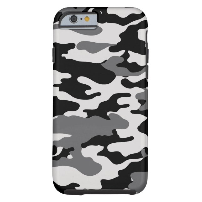 Black Camo Case-Mate iPhone Case (Back)