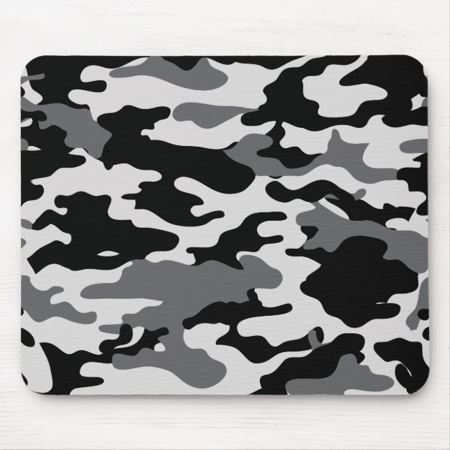 BLACK CAMO -  Mousepad (Front)