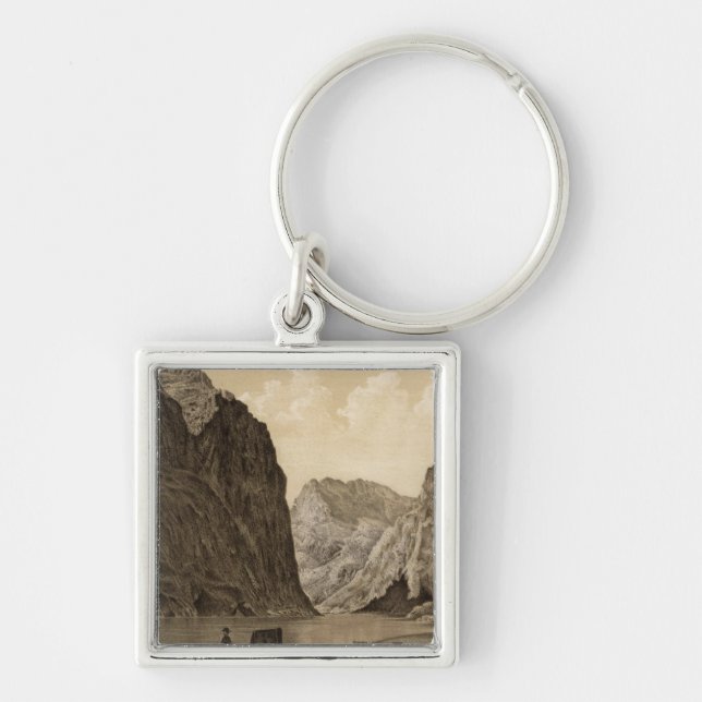 Black Canon, Colorado River 2 Keychain (Front)
