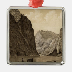 Black Canon, Colorado River 2 Metal Ornament