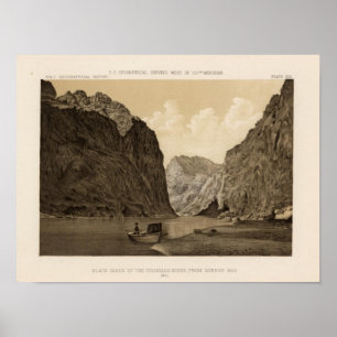 Black Canon, Colorado River 2 Poster