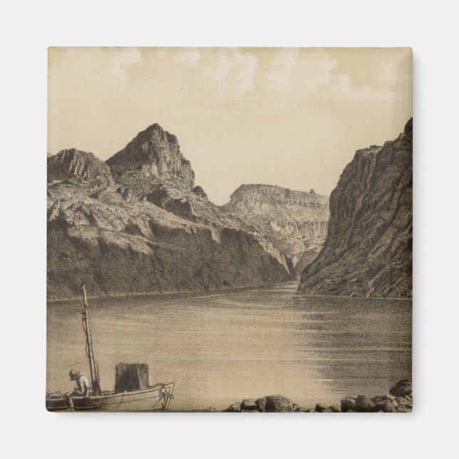 Black Canon, Colorado River Magnet (Front)