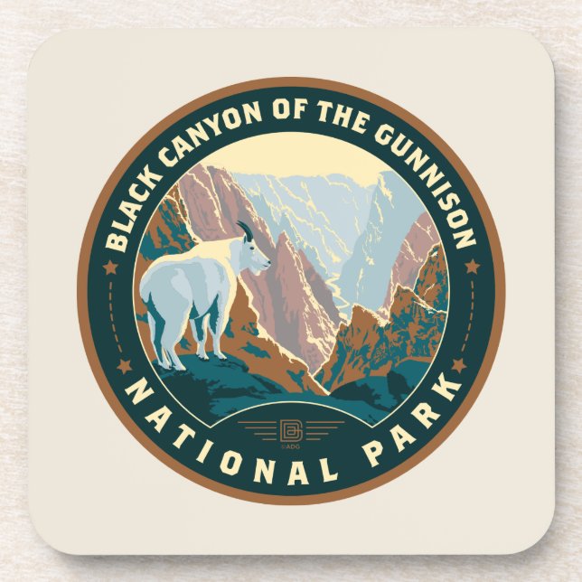 Black Canyon National Park Coaster (Front)