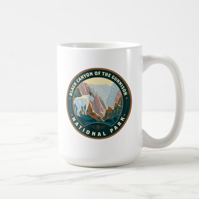 Black Canyon National Park Coffee Mug (Right)