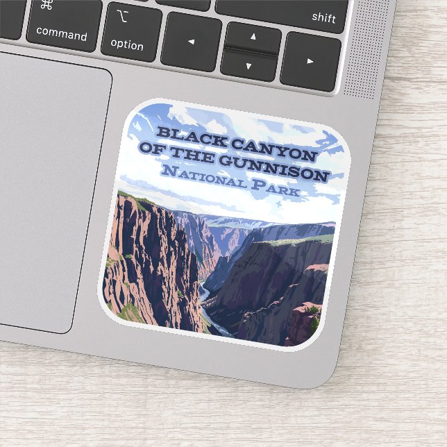 Black Canyon of the Gunnison National Park CO  (Detail)