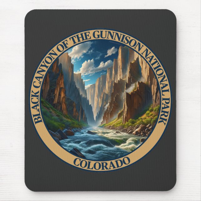Black Canyon of the Gunnison National Park Mouse Pad (Front)