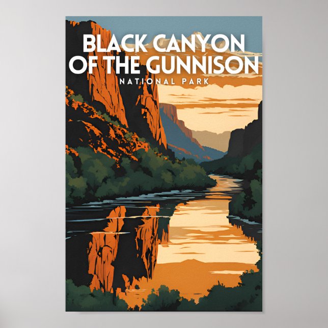 Black Canyon of the Gunnison National Park PS Poster (Front)