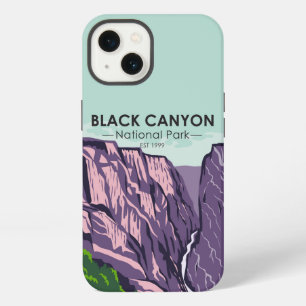 Black Canyon Of The Gunnison National Park Vintage iPhone 13 Case