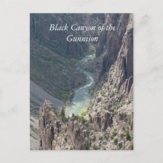 Black Canyon of the Gunnison Postcard (Front)