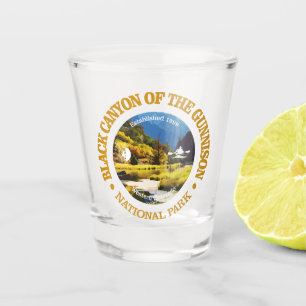 Black Canyon of the Gunnison (rd)2 Shot Glass