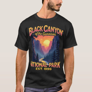 Black Canyon The Gunnison National Park Hiking T-Shirt