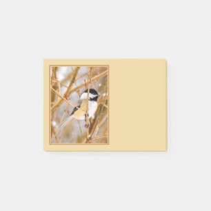Black-Capped Chickadee - Original Photograph Post-it Notes