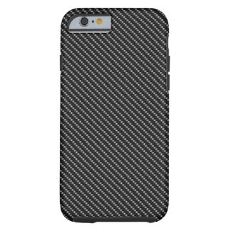 Black carbon Fibre Base Tough iPhone 6 Case
