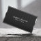 Black Carbon Fibre Chauffeur Business Card