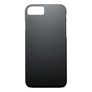 Black carbon fibre patterned Case-Mate iPhone case
